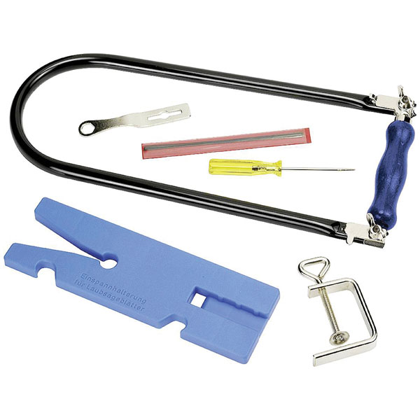 kwb 316110 Fretsaw Set 7-piece for Wood and plastic cutting tasks.