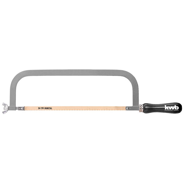 kwb 199810 Metal Saw bow 300mm steel black handle bi-metal Blade