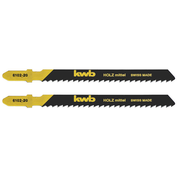 kwb 620235 Jig Saw Blades for Wood/plastics HCS universal 5-pack