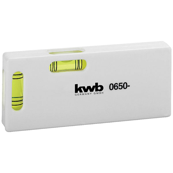 kwb 065010 Mini spirit level 100mm with vertical & horizontal levels