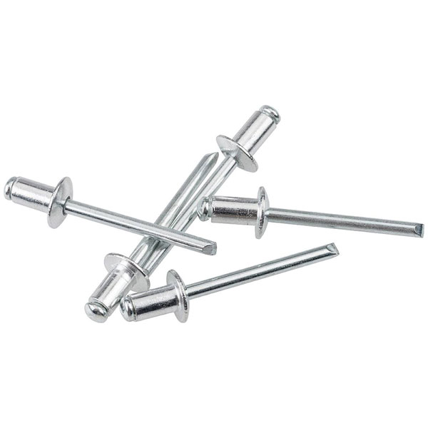 kwb 407462 blind rivet Ø3.2mm L12mm aluminium 50pcs DIN 7337 compliant