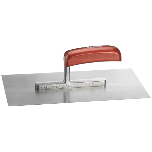 kwb 923828 Smoothing trowel steel 280x130mm hardened Wooden handle