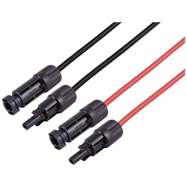 BKL 2800029 Solar extension Cable set 4mm² 1 m 2 Cables with Plugs