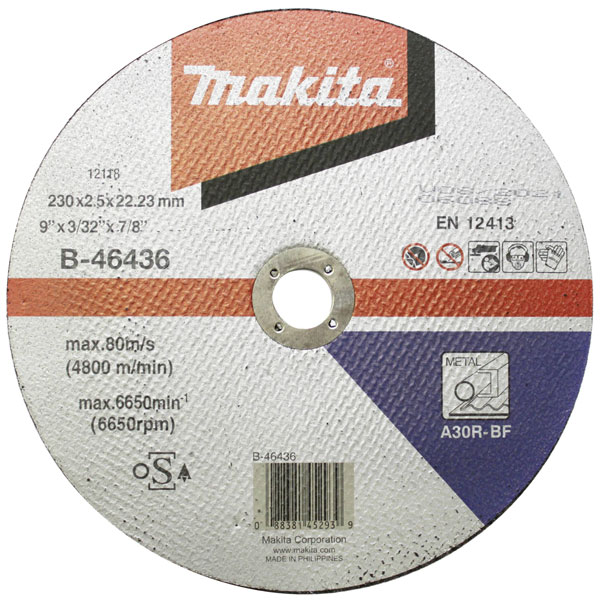 Makita E-17120-12 Cutting Disc Set 125mm Ideal for Precise Cuts
