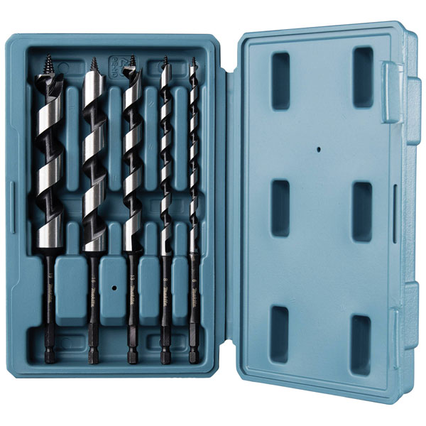 Makita D-75677 Bit set for precise wood Drilling 200mm length