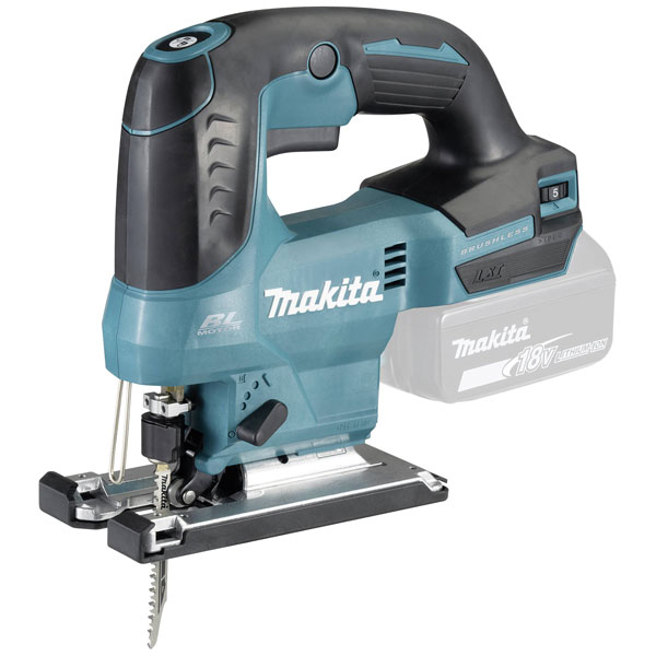Makita DJV184Z Cordless jigsaw 18V swivel base LED low vibration
