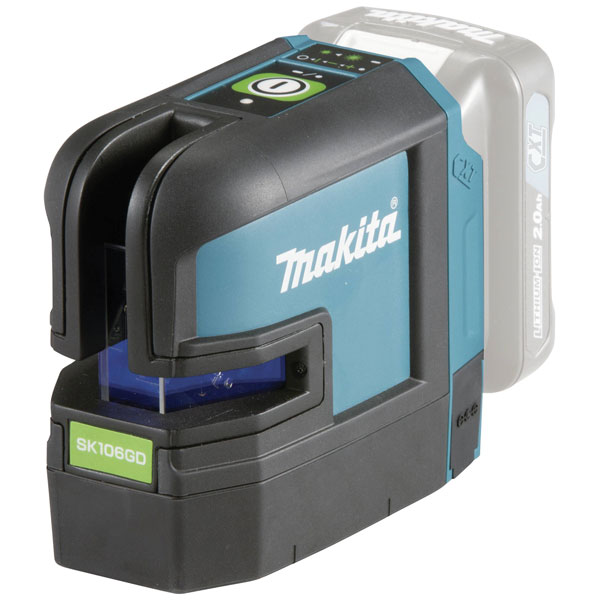 Makita SK106GDZ Cross Line Laser 35m Range 1pc