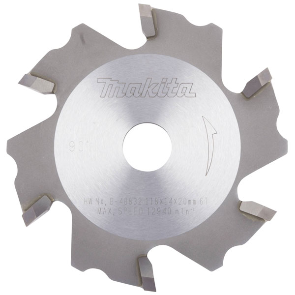 Makita B-48832 groover Carbide 118mm 90° groove cutter for CA5000