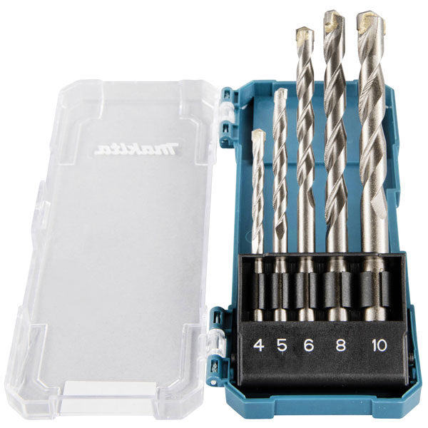 Makita D-72877 Masonry twist Drill Bit set Durable 1pc set