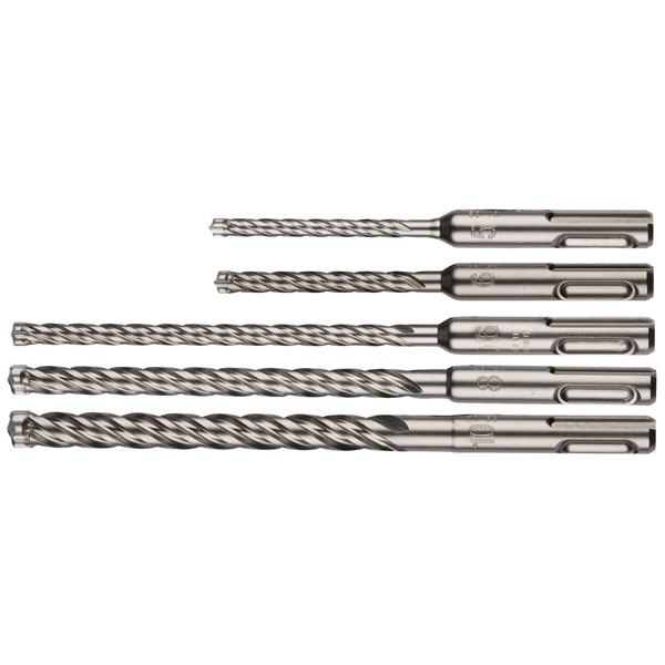 Makita B-58992 Nemesis II Drill Bit set 5-piece SDS-Plus for Concrete