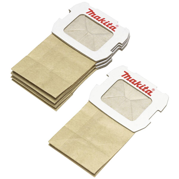Makita 195134-3 Filter bag set 5 pcs for clean Dust collection