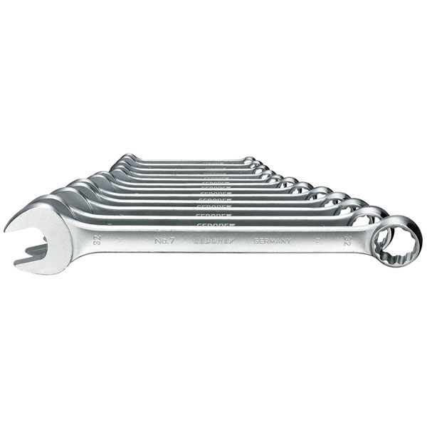 Gedore 6093150 Combination Wrench Set 12 Pieces UD Profile 10-32 mm