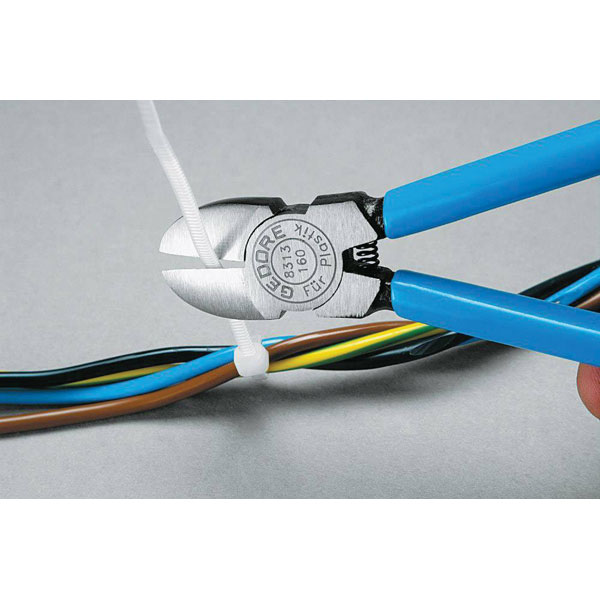 Gedore 6746130 Diagonal cutters For plastic, dip-insulated, 160 mm