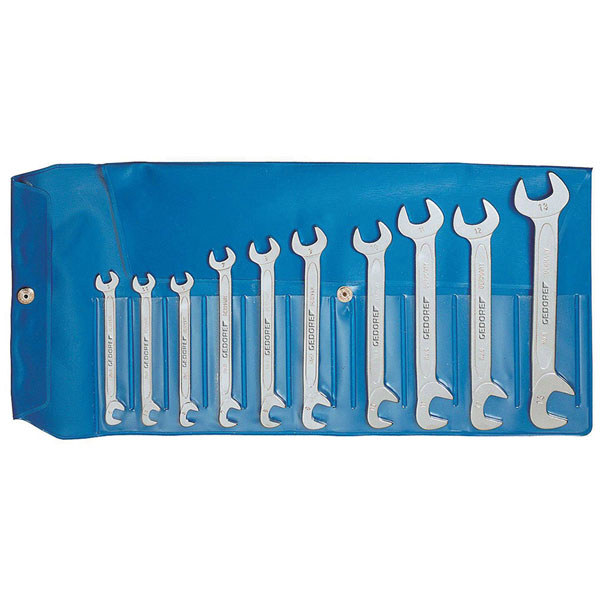 Gedore 6099000 Double open-end Spanner Set 10 Pieces 5-13 mm