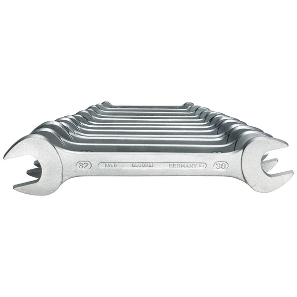 Gedore 6077700 Double open-end Spanner Set 12 Pieces 6-32 mm