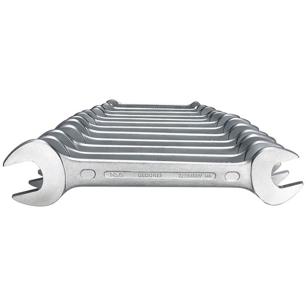 Gedore 6078350 Double open-end Spanner Set 12 Pieces 6-34 mm