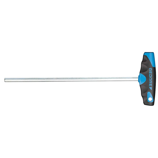 Gedore 2681439 Hexagon Allen Key With 2C-T-handle 7 mm