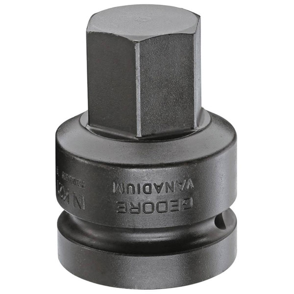 Gedore 1956582 Impact Socket 1" Internal Hexagon 27 mm