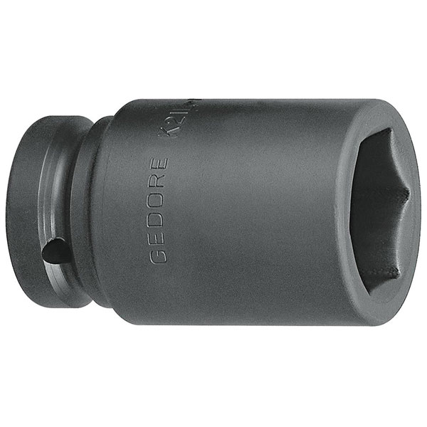 Gedore 6185860 Impact Socket 1" long, Hexagon 32 mm
