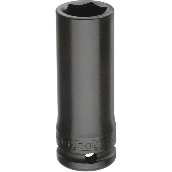 Gedore 6163890 Impact Socket 1/2" long, Hexagon 17 mm