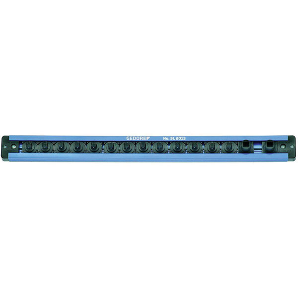 Gedore 1761080 Plug-in strip 1/4" magnetic 380 mm 13 slots