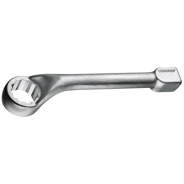 Gedore 1416227 Ring slogging spanner, deep offset 55 mm