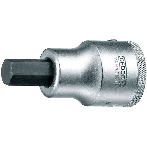Gedore 6275930 Screwdriver Bit 3/4" Internal Hexagon 17 mm