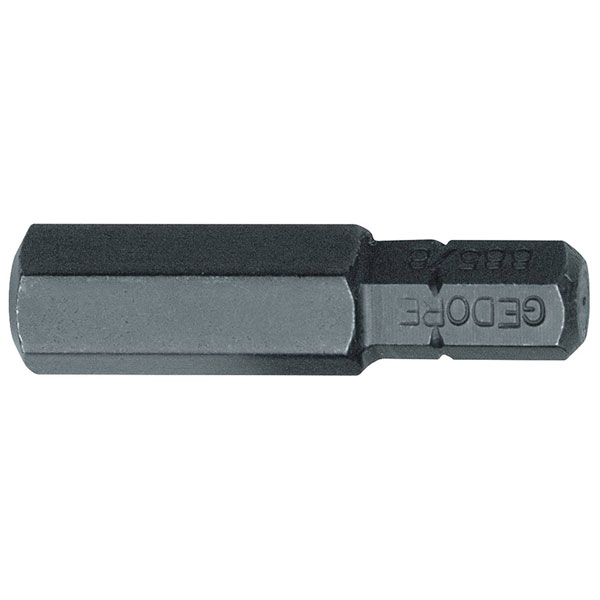 Gedore 6568280 Screwdriver Bit 5/16" Internal Hexagon 4 mm