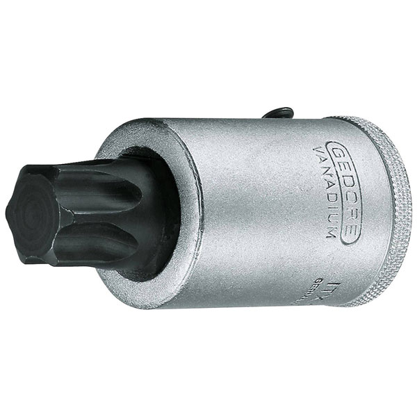 Gedore 6273640 Screwdriver Bit Socket 3/4" TORX T80