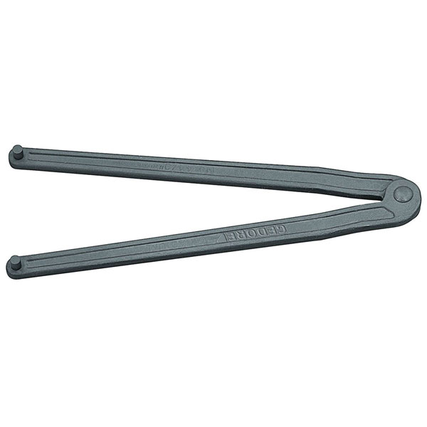 Gedore 6354560 44 4 Two-Hole Nut Driver Adjustable 4 mm