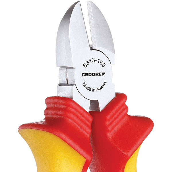 Gedore 1552163 VDE side cutters With casing insulation 160 mm