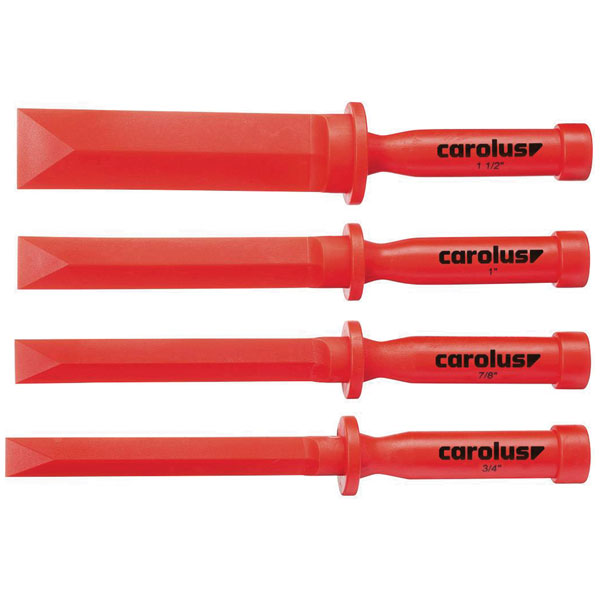 Gedore RED 3301570 4-piece soft chisel Set 3/4"-1.1/2