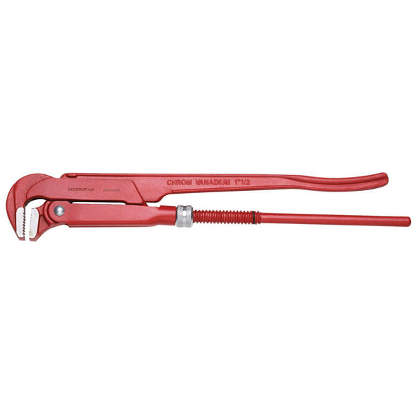 Gedore RED 3301158 Pipe Wrench 90° SV model 1.1/2" length 420 mm