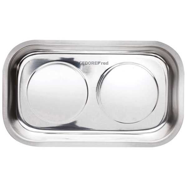 Gedore RED 3301547 Stainless steel magnet tray 2xMagnet 240x140 mm