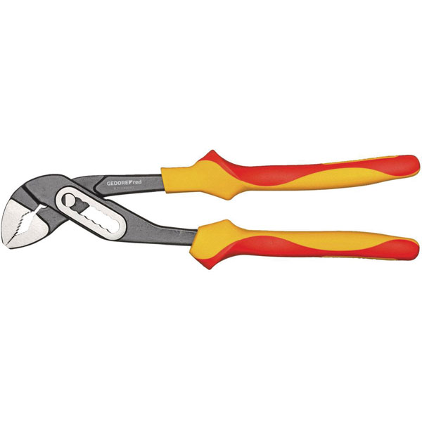 Gedore RED 3301413 VDE water pump Pliers 10" 7-way adjustable