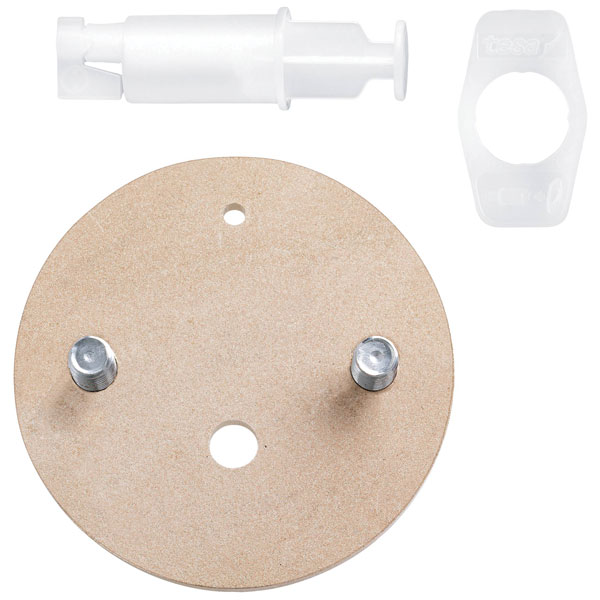 tesa 40634-00000-00 power.kit adapter set metal plate Ø 57mm Self-...