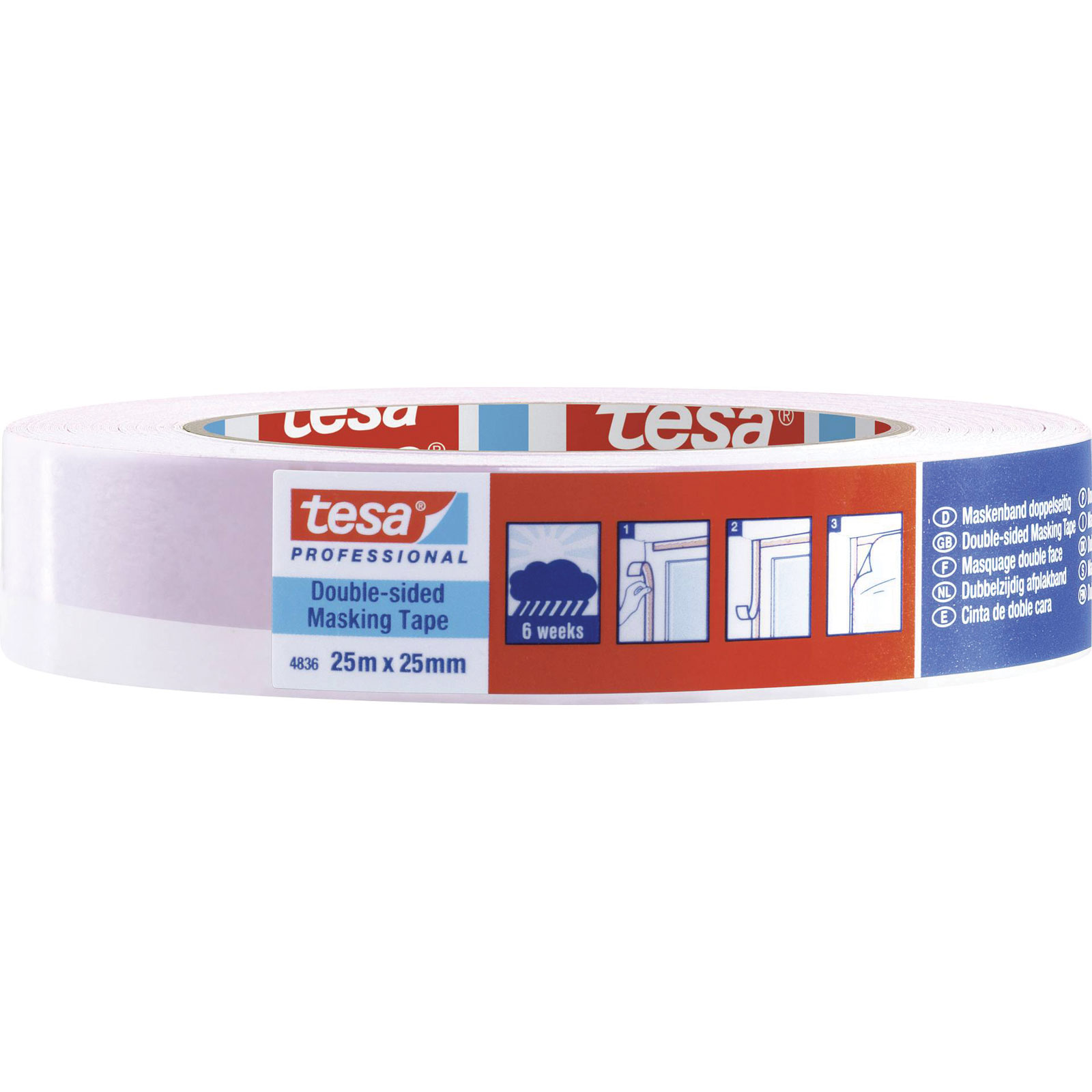 Tesa Powerstrips Barra Con 3 Ganci In Metallo | Adesiva, Portata 3 Kg | Per Bagno E Cucina, Senza Fori