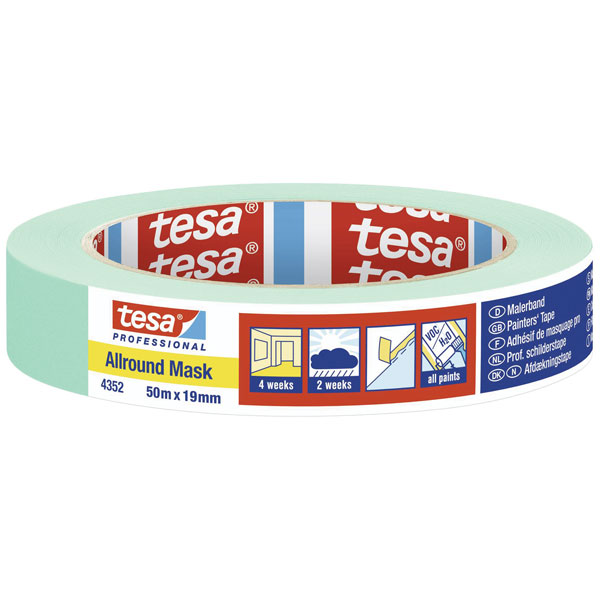 tesa 04352-00001-00 Allround mask Masking Tape 50 m x 25 mm mint