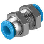 FESTO 193951 Connector piece 6mm Pipe push-pull bulkhead standard