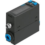 FESTO 8058475 Flow Sensor 22-26V DC RCM CE RoHS unidirectional