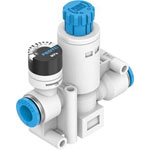 FESTO 8086003 VRPA-CM-Q4-E pressure regulator PBT QS-4 80 l/min