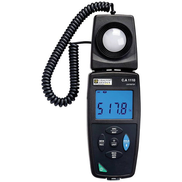 Chauvin Arnoux P01654110 C.A 1110 lux meter 0.1–200000 lx magnetic...