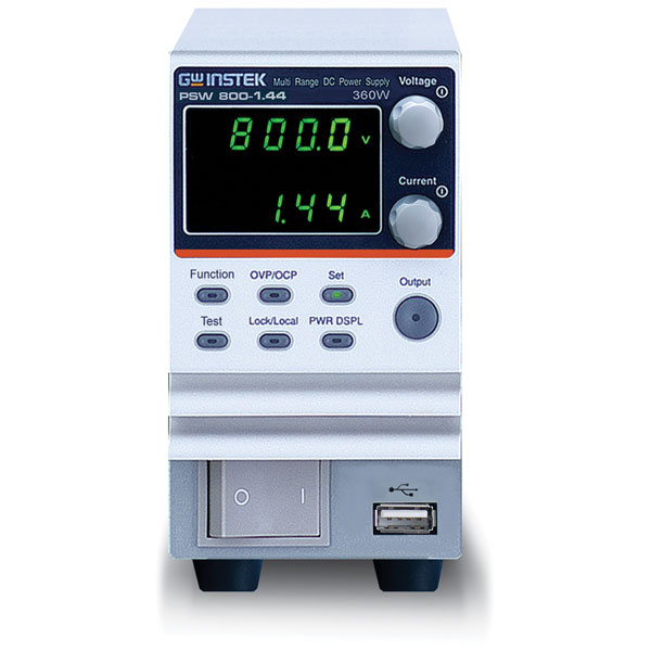 GW Instek PSW 800-2.88 720W Multi-Range Programmable Switching DC ...