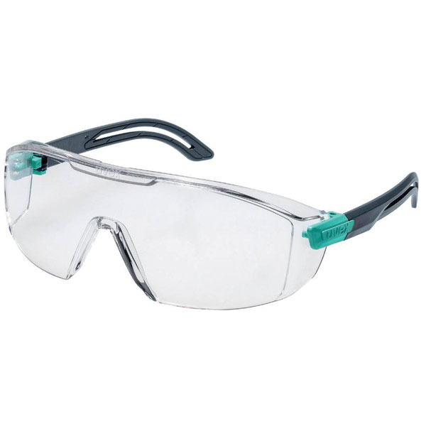 uvex 9143295 i-lite planet safety glasses: fog-free UV400 protection
