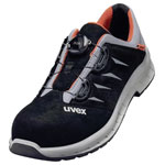 uvex 6908252 trend safety shoes S1P EU size 52 black/red 1 pair