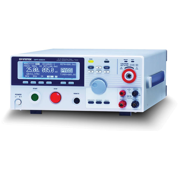 GW Instek GPT-9804 AC/DC Withstanding Voltage, Insulation & Ground...