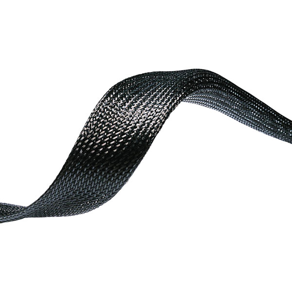HellermannTyton 170-80531 HEGPL30 Braided Hose Black Polyester 18-...