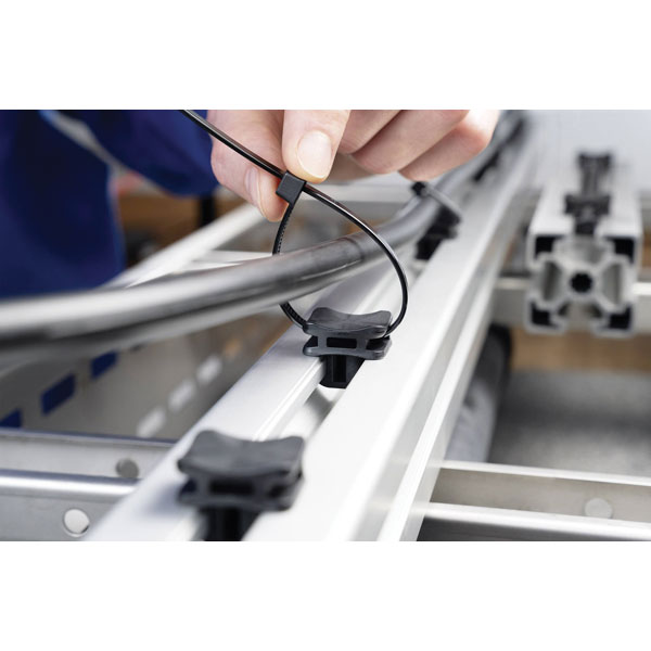 HellermannTyton 151-03247 ACFM4W8PT2.2 Cable Mount impact-resistan...