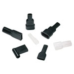 HellermannTyton 632-01040 HV2104 Bend Relief Black 4.5mm PVC 1pc