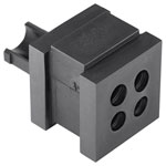 HellermannTyton Grommets Four-hole cable entry system 612690
